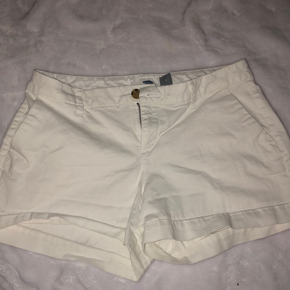 White Shorts